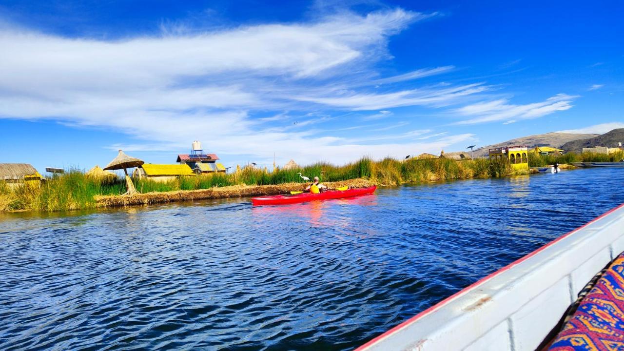 Uros Quechua'S Lodge Titicaca プーノ エクステリア 写真